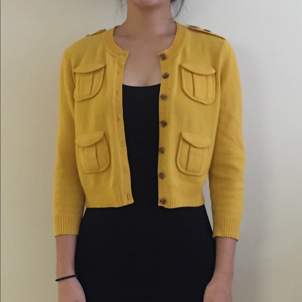 Diane von Furstenberg Cropped Cardigan